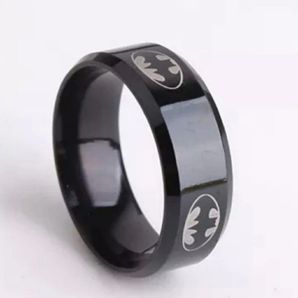 NWT Stainless Steel Batman Ring Size 11